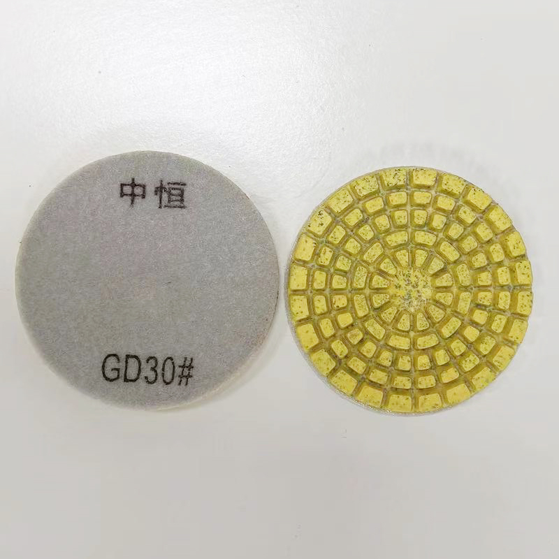 Betonharpiksslibningskive/concrete harpiks oolishing pad gd30#/diamond harpiks slibende disk