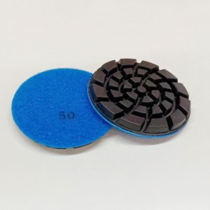 Betonharpiksslibning disk 50#/concrete harpiks oolishing pad#/diamond harpiks slibende disk